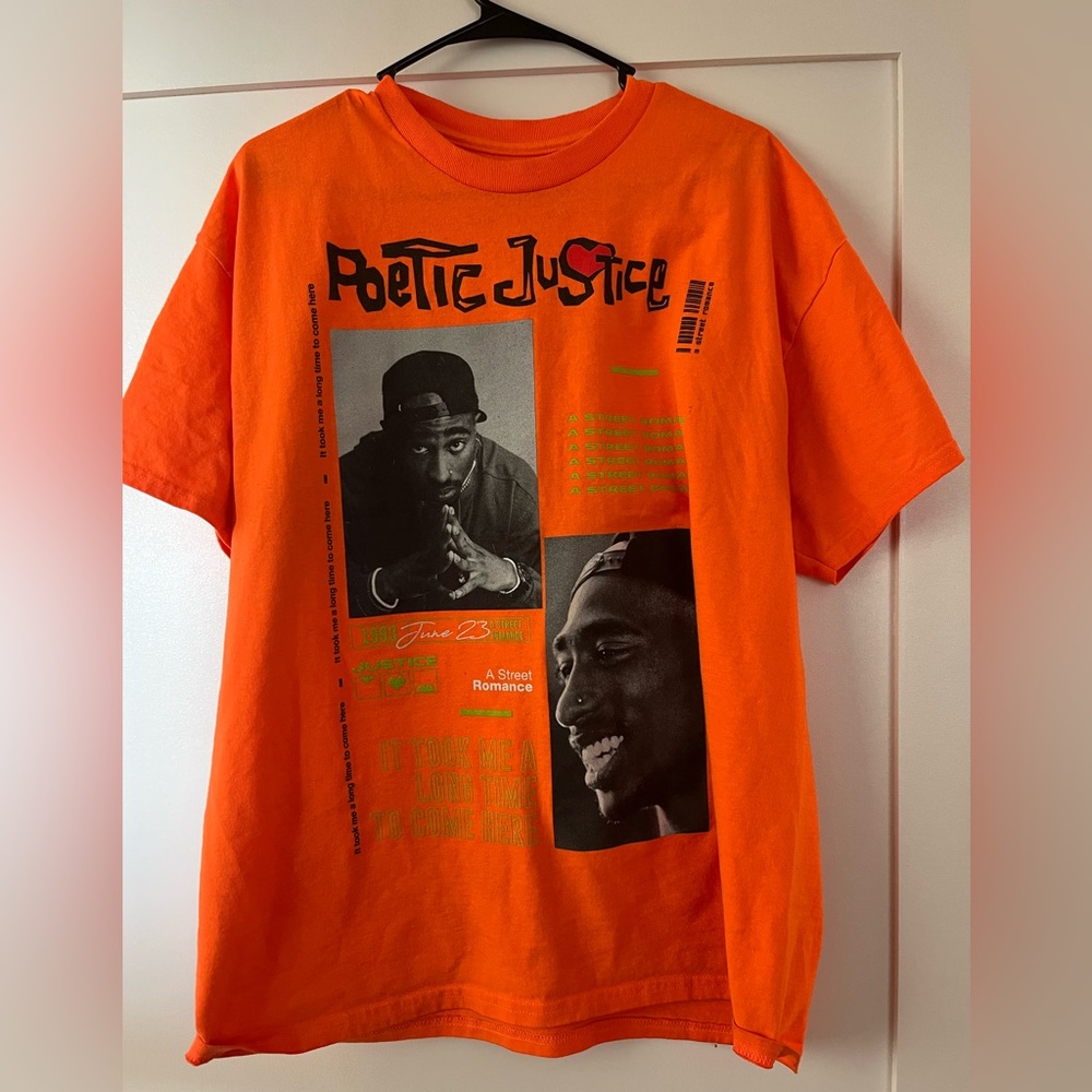 2Pac Poetic justice shirt